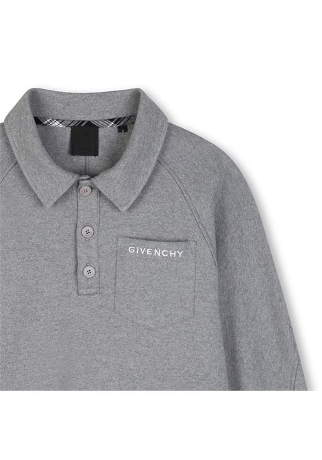 Polo con logo ricamato GIVENCHY KIDS | H31348A47